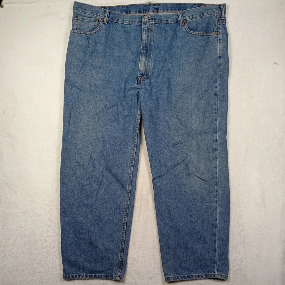 Levi's 550 Jeans Mens 50 Blue Relaxed Fit Denim 90s Vintage Work Wear Gorpcore